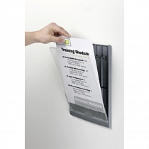 Табличка настенная Durable Click Sign, 210 x 297 мм, пластик